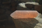 Polished Double Terminated Rose Quartz Crystals x 3 From Madagascar - Toprock Gemstones and Minerals 