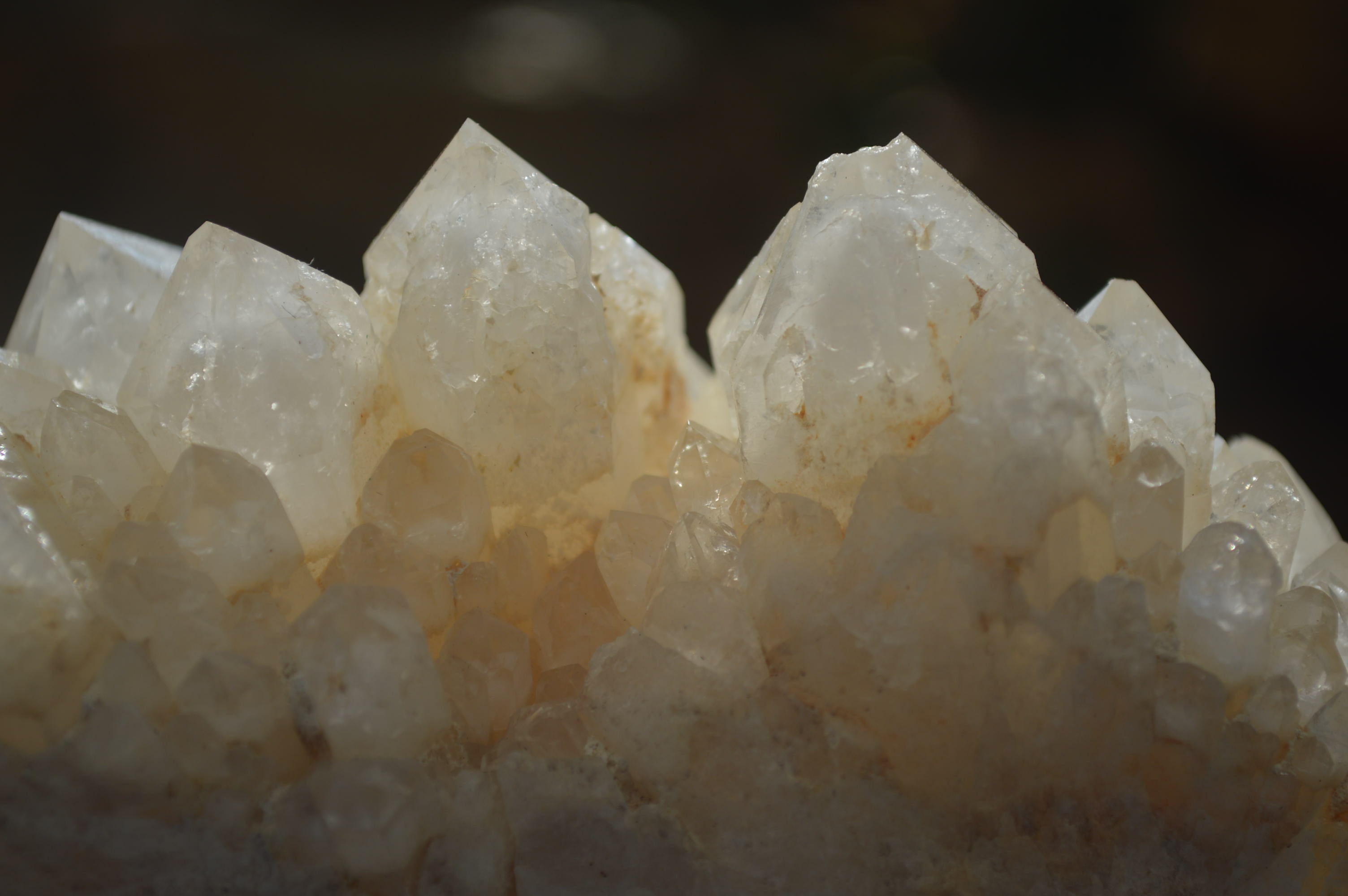 Natural Clear Quartz Clusters x 3 From Madagascar - Toprock Gemstones and Minerals 