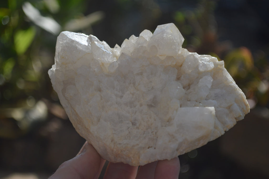 Natural Clear Quartz Clusters x 3 From Madagascar - Toprock Gemstones and Minerals 