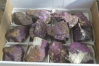 Natural Metallic Purpurite Cobbed Specimens x 12 From Erongo, Namibia - Toprock Gemstones and Minerals 