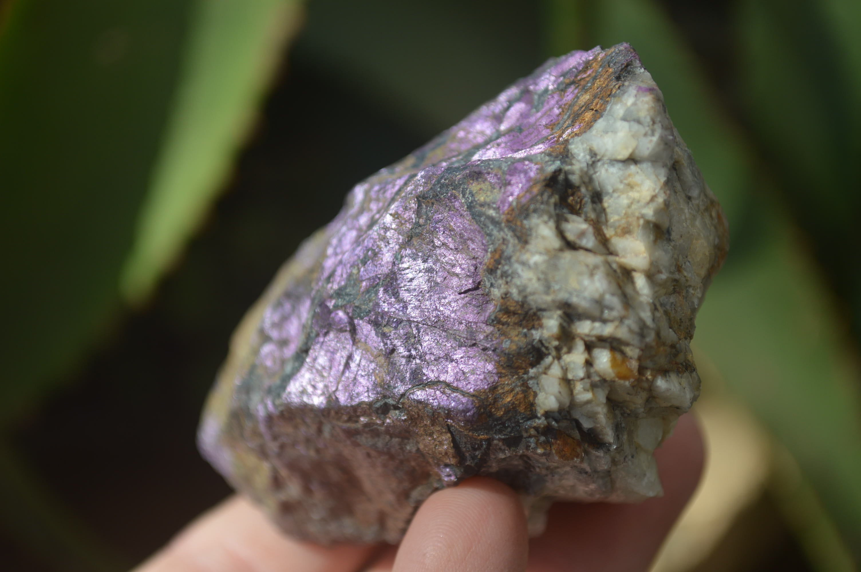 Natural Metallic Purpurite Cobbed Specimens x 12 From Erongo, Namibia - Toprock Gemstones and Minerals 