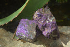 Natural Metallic Purpurite Cobbed Specimens x 12 From Erongo, Namibia - Toprock Gemstones and Minerals 