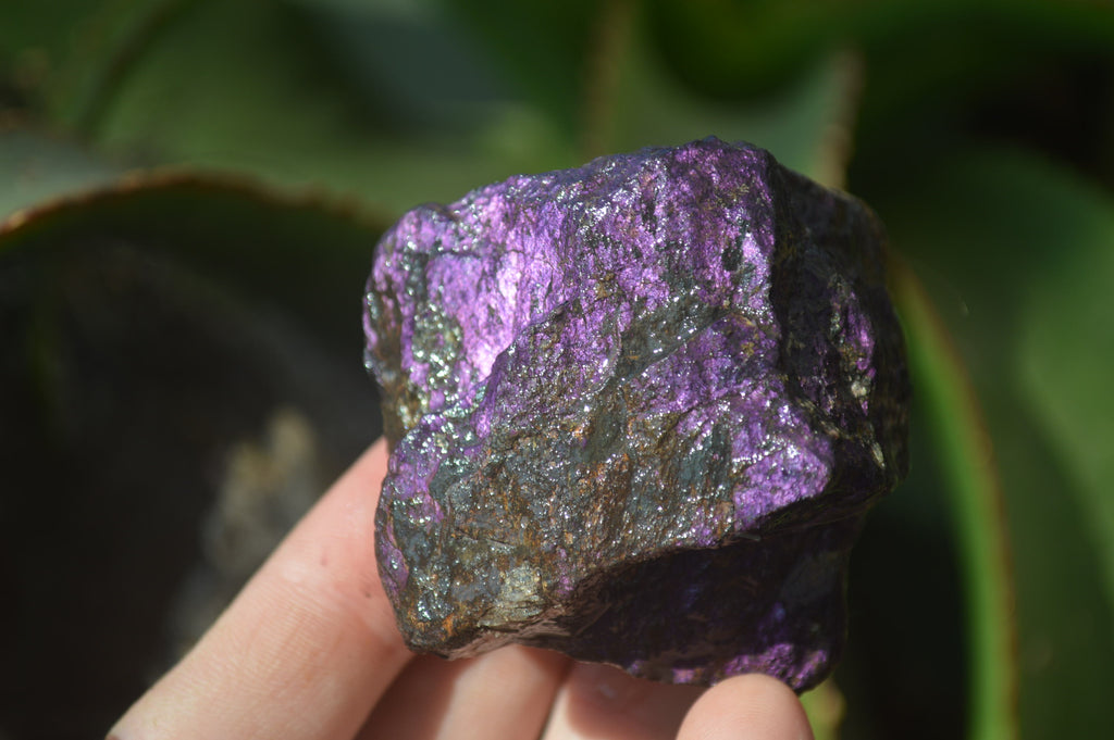 Natural Metallic Purpurite Cobbed Specimens x 12 From Erongo, Namibia - Toprock Gemstones and Minerals 