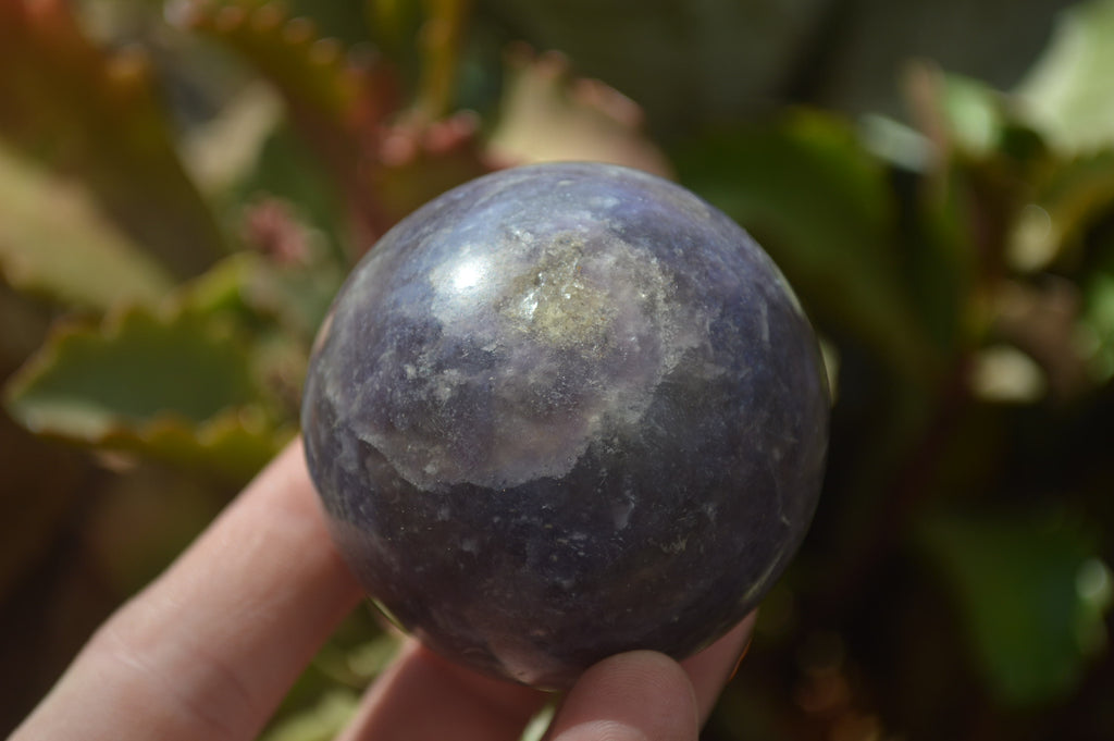 Polished Lepidolite With Rubellite Spheres x 6 From Madagascar - Toprock Gemstones and Minerals 