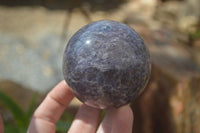Polished Lepidolite With Rubellite Spheres x 6 From Madagascar - Toprock Gemstones and Minerals 