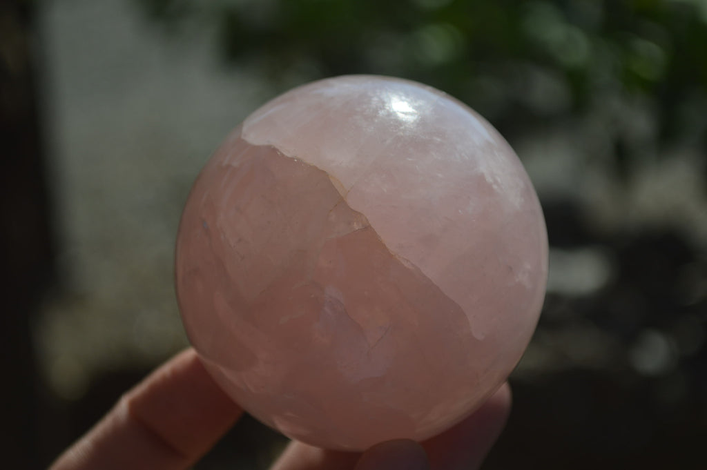 Polished Pink Rose Quartz Spheres x 4 From Ambatondrazaka, Madagascar - Toprock Gemstones and Minerals 