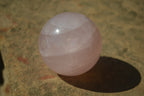 Polished Pink Rose Quartz Spheres x 4 From Ambatondrazaka, Madagascar - Toprock Gemstones and Minerals 