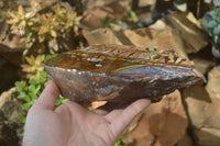 Polished On One Side Nguni Jasper Specimen x 1 From Prieska, South Africa - Toprock Gemstones and Minerals 