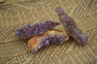 Natural Amethystos Amethyst Plates x 24 From Kwaggafontein, South Africa - Toprock Gemstones and Minerals 