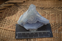 Natural Etched Blue Chalcedony Specimens x 12 From Nsanje, Malawi - Toprock Gemstones and Minerals 