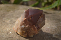 Polished Hematoid Quartz Clusters x 2 From Karoi, Zimbabwe