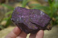 Natural Metallic Purpurite Cobbed Specimens x 6 From Erongo, Namibia - Toprock Gemstones and Minerals 