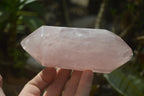 Polished Double Terminated Rose Quartz Crystals x 4 From Madagascar - Toprock Gemstones and Minerals 