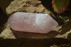 Polished Double Terminated Rose Quartz Crystals x 4 From Madagascar - Toprock Gemstones and Minerals 