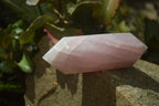 Polished Double Terminated Rose Quartz Crystals x 4 From Madagascar - Toprock Gemstones and Minerals 