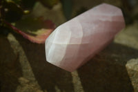 Polished Double Terminated Rose Quartz Crystals x 4 From Madagascar - Toprock Gemstones and Minerals 