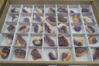 Natural Amethystos Amethyst Specimens x 35 From Kwaggafontein, South Africa - Toprock Gemstones and Minerals 