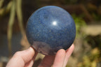 Polished Lazulite Spheres x 2 From Madagascar - Toprock Gemstones and Minerals 