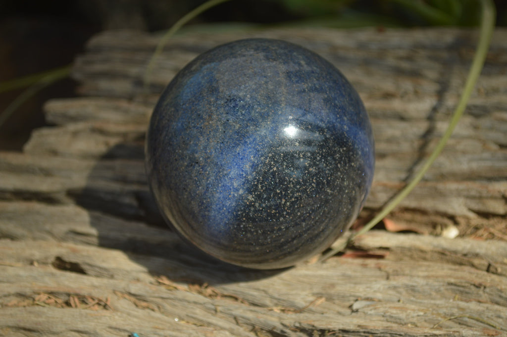 Polished Lazulite Spheres x 2 From Madagascar - Toprock Gemstones and Minerals 