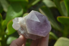 Polished Jacaranda Amethyst Crystals x 3 From Mumbwa, Zambia - Toprock Gemstones and Minerals 