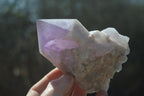 Polished Jacaranda Amethyst Crystals x 3 From Mumbwa, Zambia - Toprock Gemstones and Minerals 
