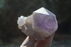 Polished Jacaranda Amethyst Crystals x 3 From Mumbwa, Zambia - Toprock Gemstones and Minerals 