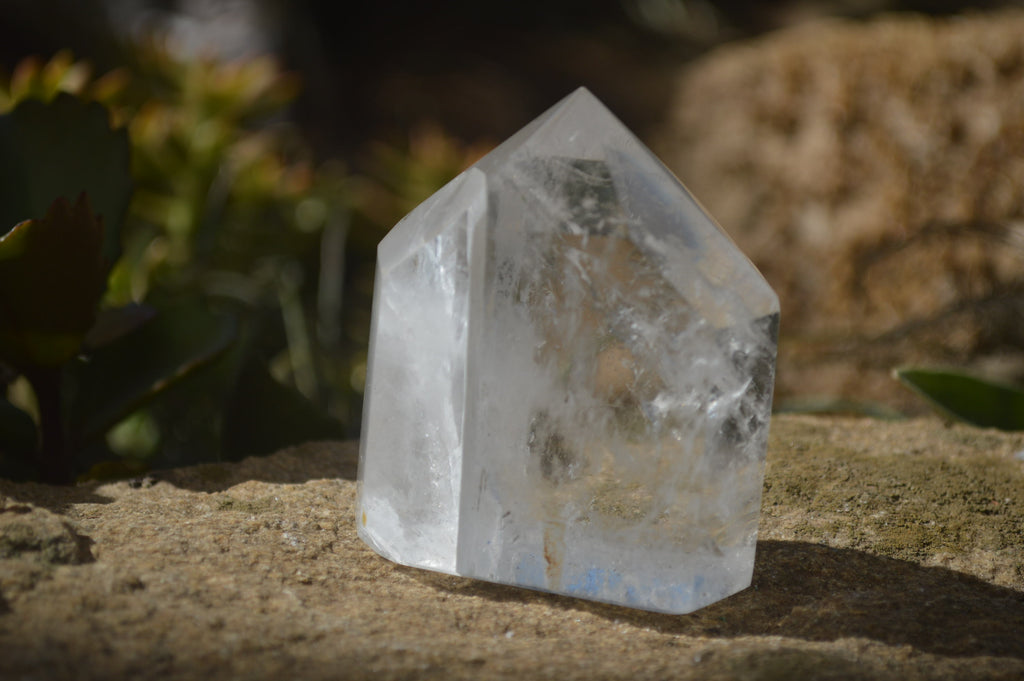 Polished Clear Quartz Points x 4 From Madagascar - Toprock Gemstones and Minerals 