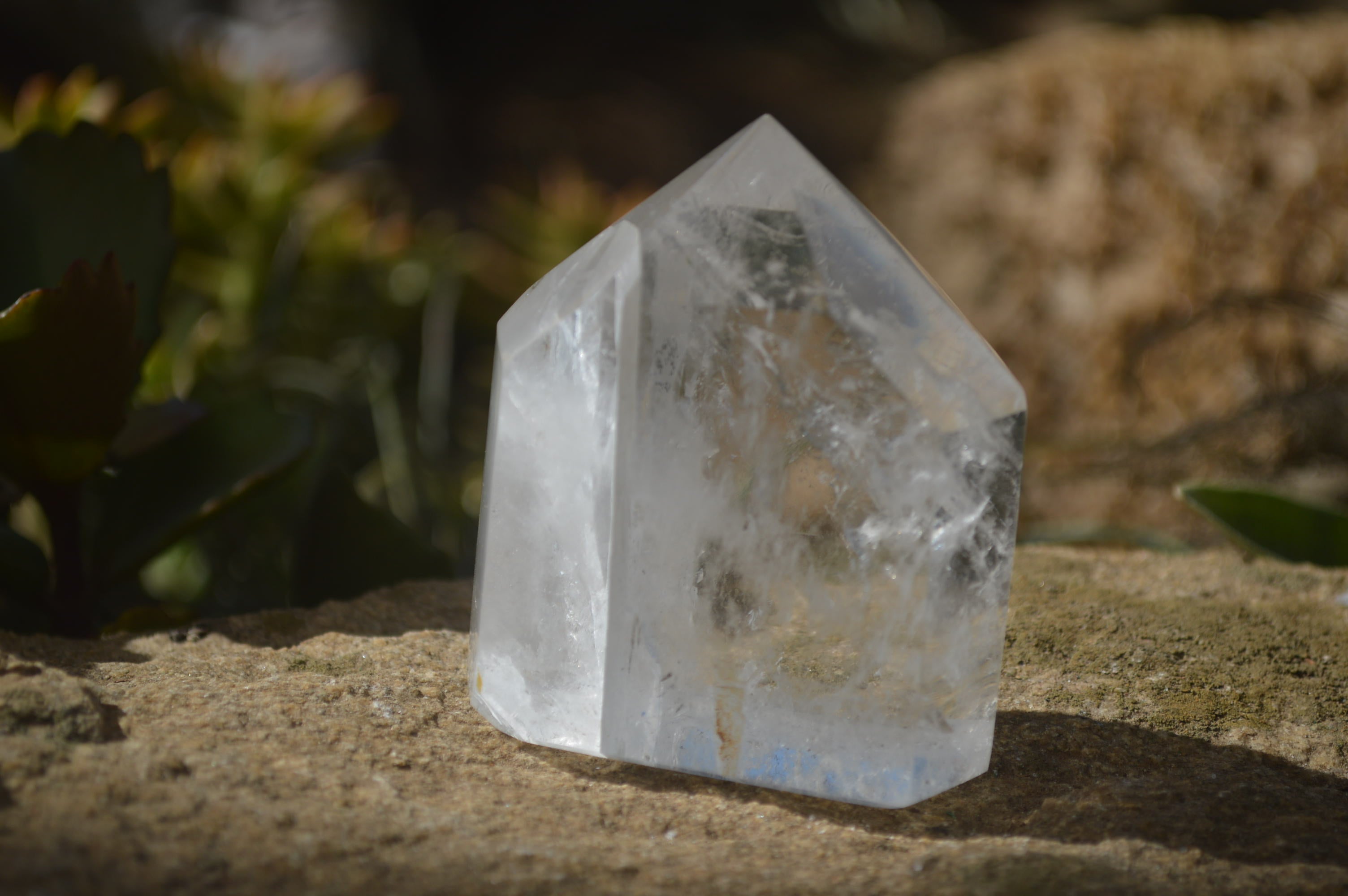 Polished Clear Quartz Points x 4 From Madagascar - Toprock Gemstones and Minerals 