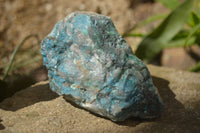 Natural Shattuckite Specimens x 4 From Kaokoveld, Namibia - Toprock Gemstones and Minerals 