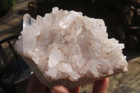 Natural Clear Quartz Clusters x 4 From Ambatofinandrahana, Madagascar - Toprock Gemstones and Minerals 
