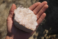 Natural Clear Quartz Clusters x 4 From Ambatofinandrahana, Madagascar - Toprock Gemstones and Minerals 