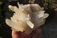 Natural Clear Quartz Clusters x 4 From Ambatofinandrahana, Madagascar - Toprock Gemstones and Minerals 