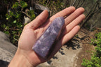 Polished Lepidolite Points x 6 From Madagascar - Toprock Gemstones and Minerals 