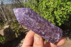 Polished Lepidolite Points x 6 From Madagascar - Toprock Gemstones and Minerals 