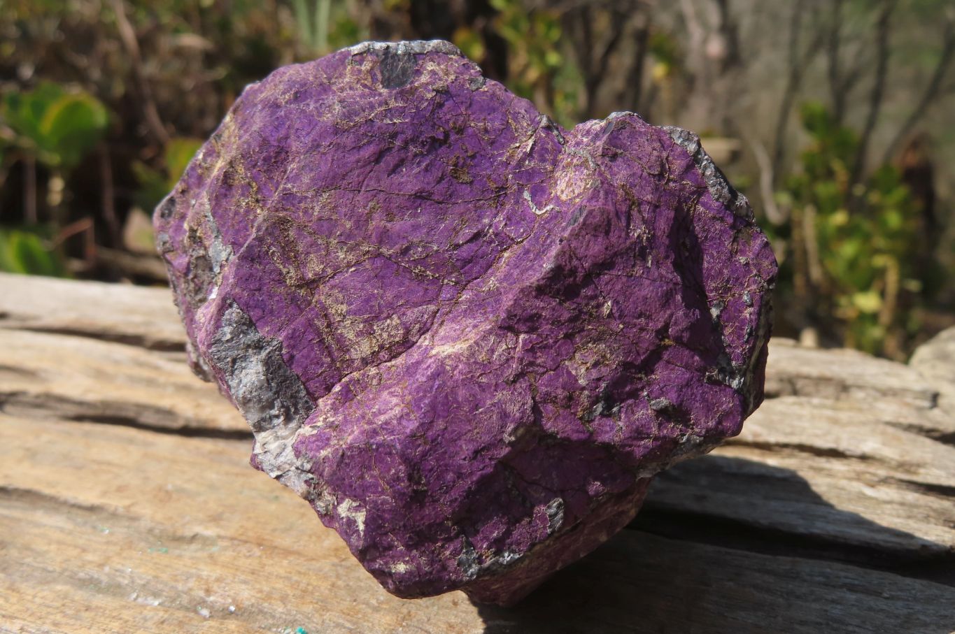 Natural Metallic Purpurite Cobbed Specimens x 6 From Erongo, Namibia - Toprock Gemstones and Minerals 
