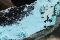 Natural Drusy Coated Chrysocolla Specimens x 4 From Congo - Toprock Gemstones and Minerals 