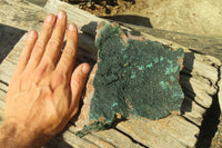 Natural Botryoidal Malachite Specimen x 1 From Kolwezi, Congo - Toprock Gemstones and Minerals 