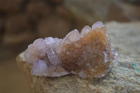 Natural Ametrine Spirit Quartz Clusters x 6 From Boekenhouthoek, South Africa