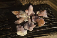 Natural Ametrine Spirit Quartz Clusters x 6 From Boekenhouthoek, South Africa