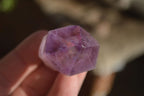 Natural Jacaranda Amethyst Single Crystals x 35 From Zambia - Toprock Gemstones and Minerals 