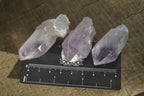Natural Jacaranda Amethyst Single Crystals x 35 From Zambia - Toprock Gemstones and Minerals 