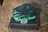 Polished Flower Banded Malachite Free Forms x 14 From Congo - Toprock Gemstones and Minerals 