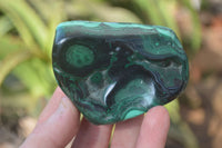 Polished Flower Banded Malachite Free Forms x 14 From Congo - Toprock Gemstones and Minerals 