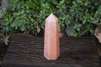 Polished Orange Twist Calcite Prism x 1 From Madagascar - Toprock Gemstones and Minerals 