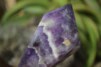 Polished Chevron Amethyst Crystals x 6 From Zambia - Toprock Gemstones and Minerals 