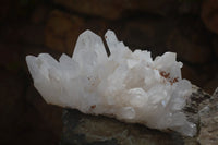 Natural Clear Quartz Clusters x 3 From Ambatofinandrahana, Madagascar - Toprock Gemstones and Minerals 