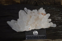 Natural Clear Quartz Clusters x 3 From Ambatofinandrahana, Madagascar - Toprock Gemstones and Minerals 