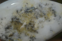 Polished Dendritic Opal Standing Free Forms x 2 From Madagascar - Toprock Gemstones and Minerals 