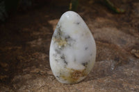 Polished Dendritic Opal Standing Free Forms x 2 From Madagascar - Toprock Gemstones and Minerals 
