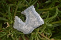 Natural Etched Blue Chalcedony Specimens x 12 From Nsanje, Malawi - Toprock Gemstones and Minerals 